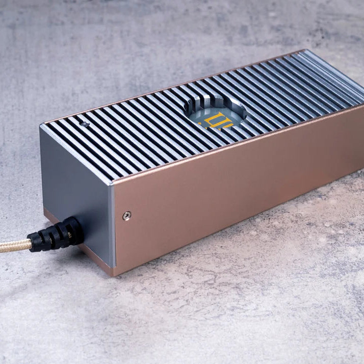SilentPower iPower Elite power supply unit showcasing sleek design and efficient cooling features.