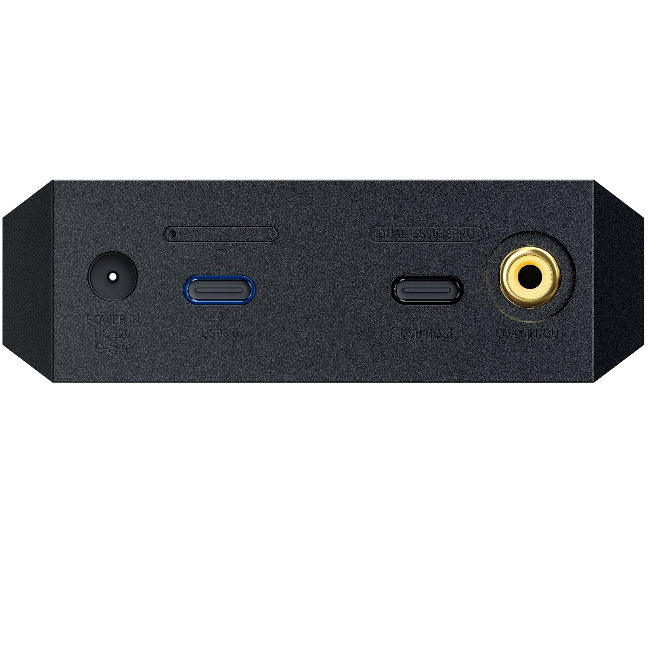FiiO M17 portable music player with large display and control buttons, showcasing its sleek design and premium build quality.