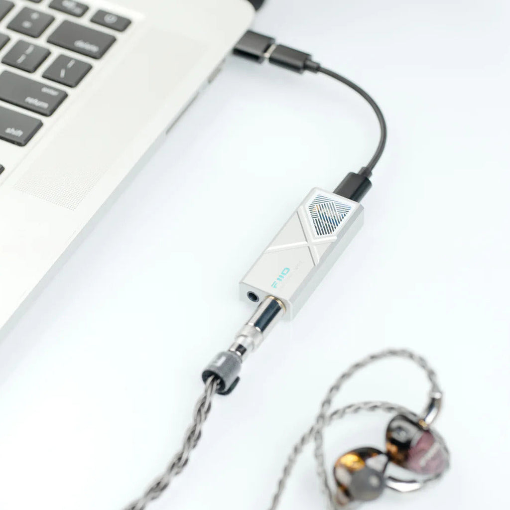 FiiO KA13 portable DAC and headphone amplifier, in black