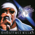 Black vinyl 2LP of Ghostface Killah's Supreme Clientele album by Legacy Recordings, featuring the album cover artwork.