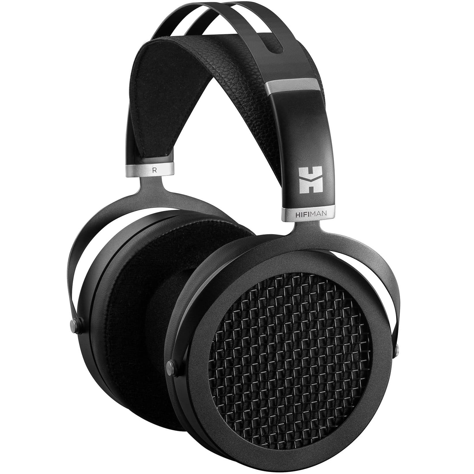HiFiMAN Sundara wired magnetic planar headphones with open-back design and plush ear cushions, shown on a neutral background.