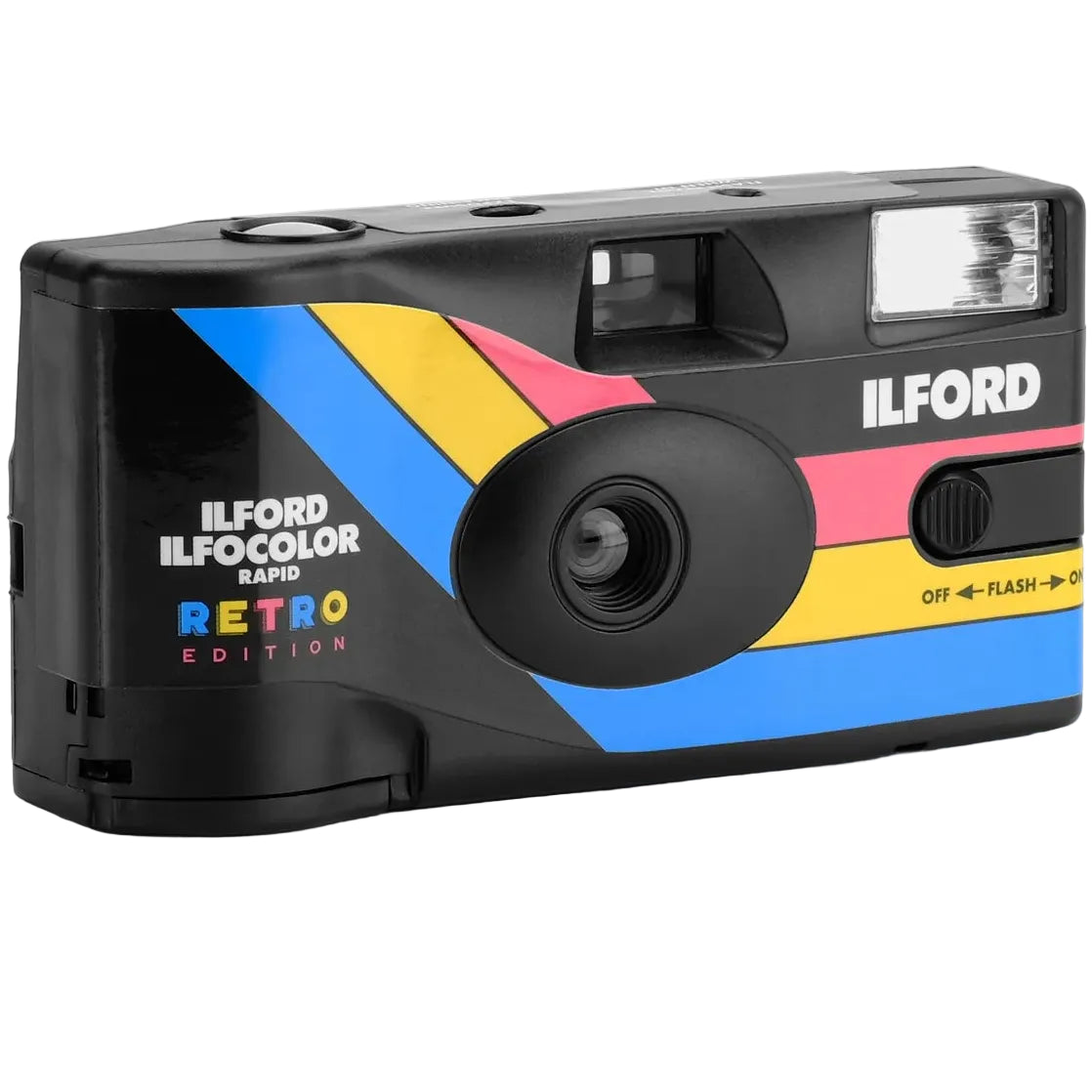 Ilford Ilfocolor Rapid Retro Edition instant camera with compact design and vintage style for instant photography.