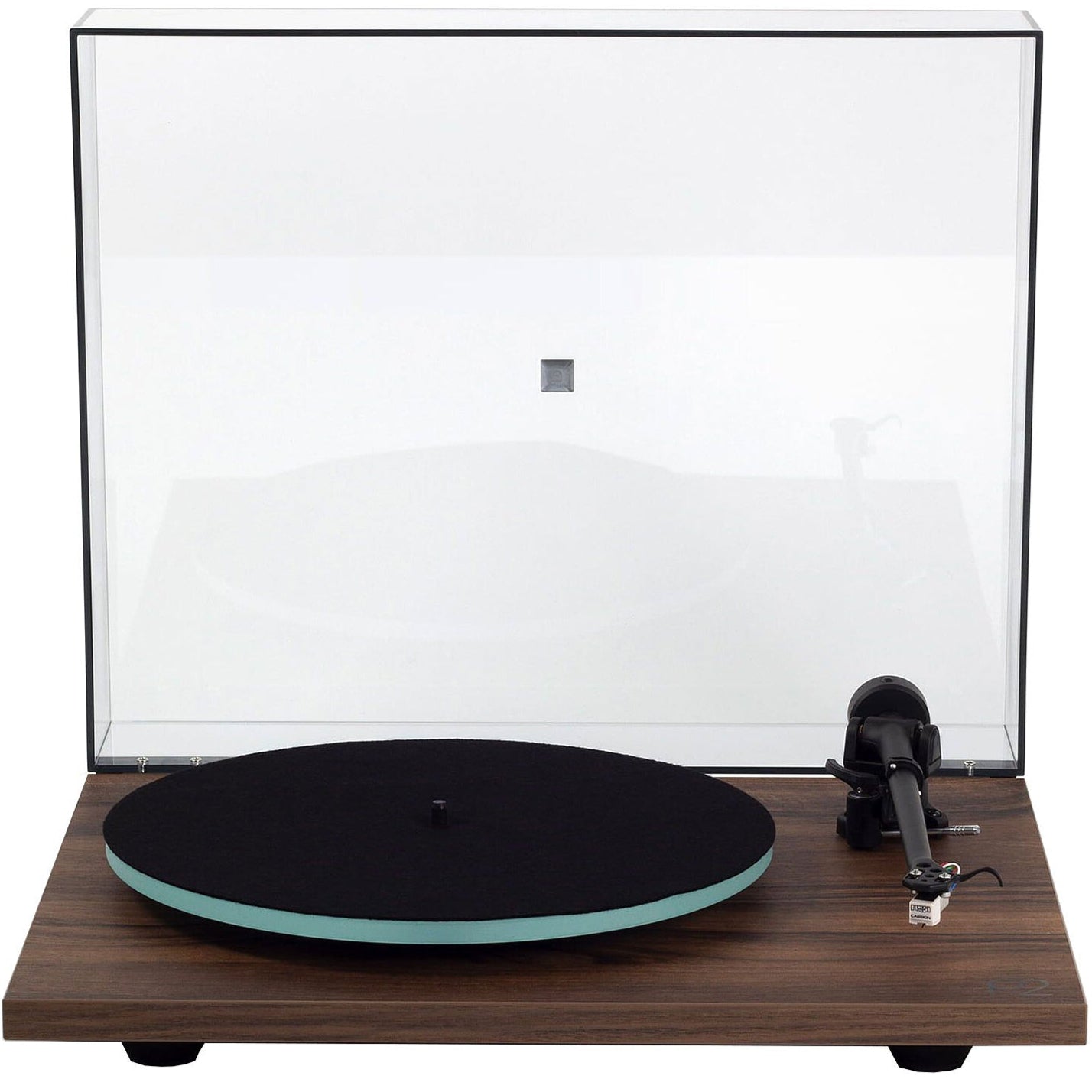 Rega Planar 2 turntable with ND3 cartridge, featuring a sleek design and precision tonearm for high-quality vinyl playback.