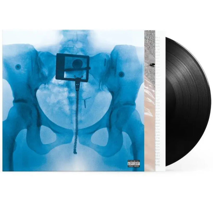 Black vinyl LP of Lorde's Virgin album, featuring artistic album cover art, by Republic Records.