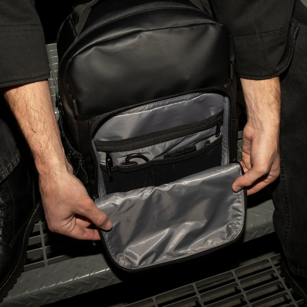 Black Wandrd Prvke Pocket video equipment bag with compact design and sturdy zipper for secure storage.