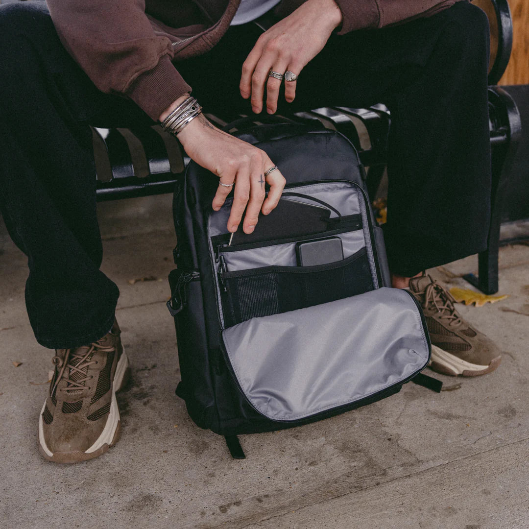 Black Wandrd Prvke Pocket video equipment bag with compact design and organized compartments for camera gear and accessories.