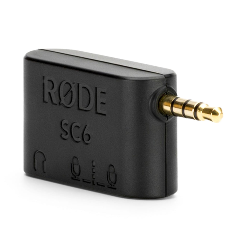 Rode SC6 Dual TRRS Input and Headphone Output for Smartphones - Soundium
