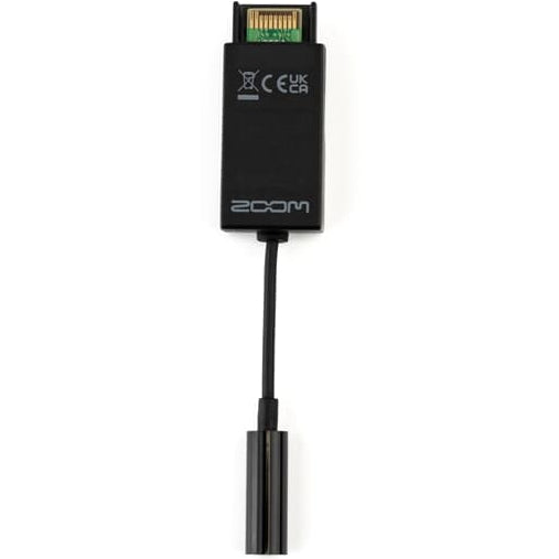 Zoom TCA-1TC-1 recorder accessory, compact audio interface with multiple connection options, compatible with Zoom recording devices.