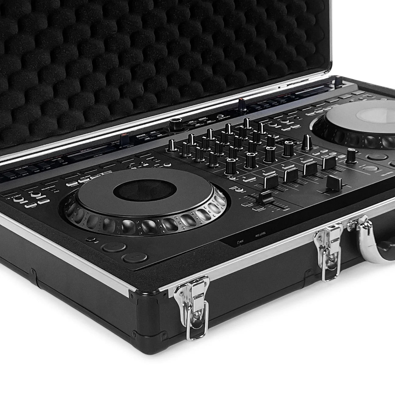 Analog Cases UNISON AlphaTheta DDJ-GRV6 DJ hard case with foam interior for secure transport of DJ equipment.