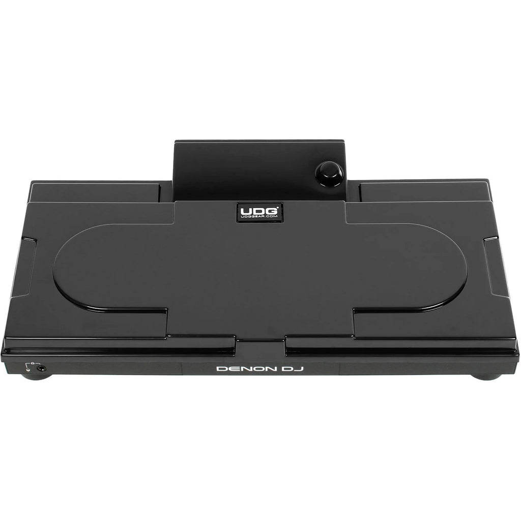 UDG Ultimate DJ equipment cover for Denon DJ SC Live 4, black protective cover with UDG branding, designed for DJ gear protection.