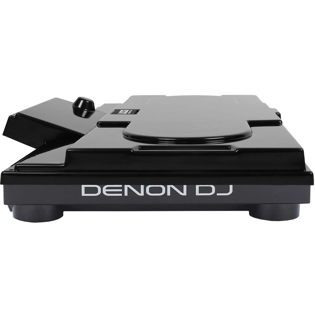 UDG Ultimate DJ equipment cover for Denon DJ SC Live 4, black protective case with zipper and handles for DJ gear.