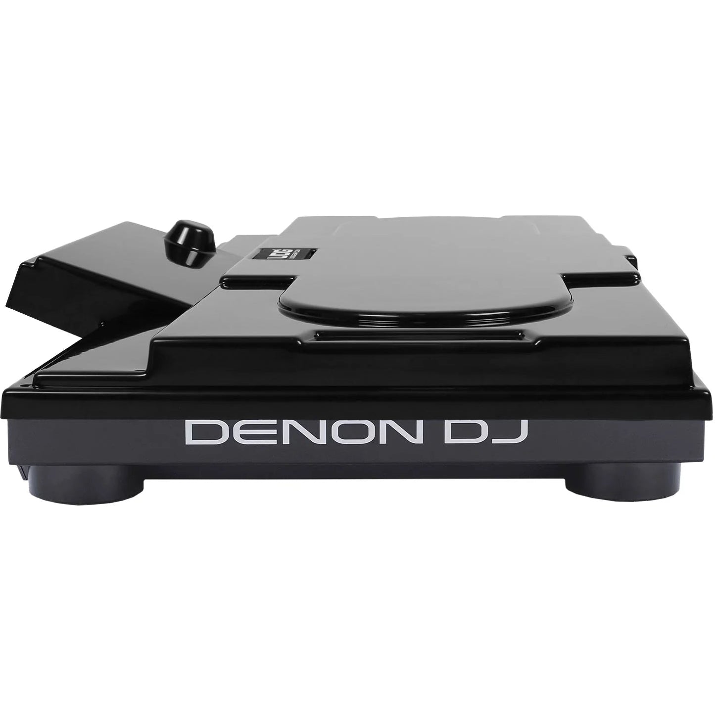 UDG Ultimate DJ equipment cover for Denon DJ SC Live 4, black protective case with zipper and handles for DJ gear.
