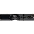 iFi Audio NEO iDSD 3 headphone amplifier and DAC with sleek black design and multiple input options, compact and modern.