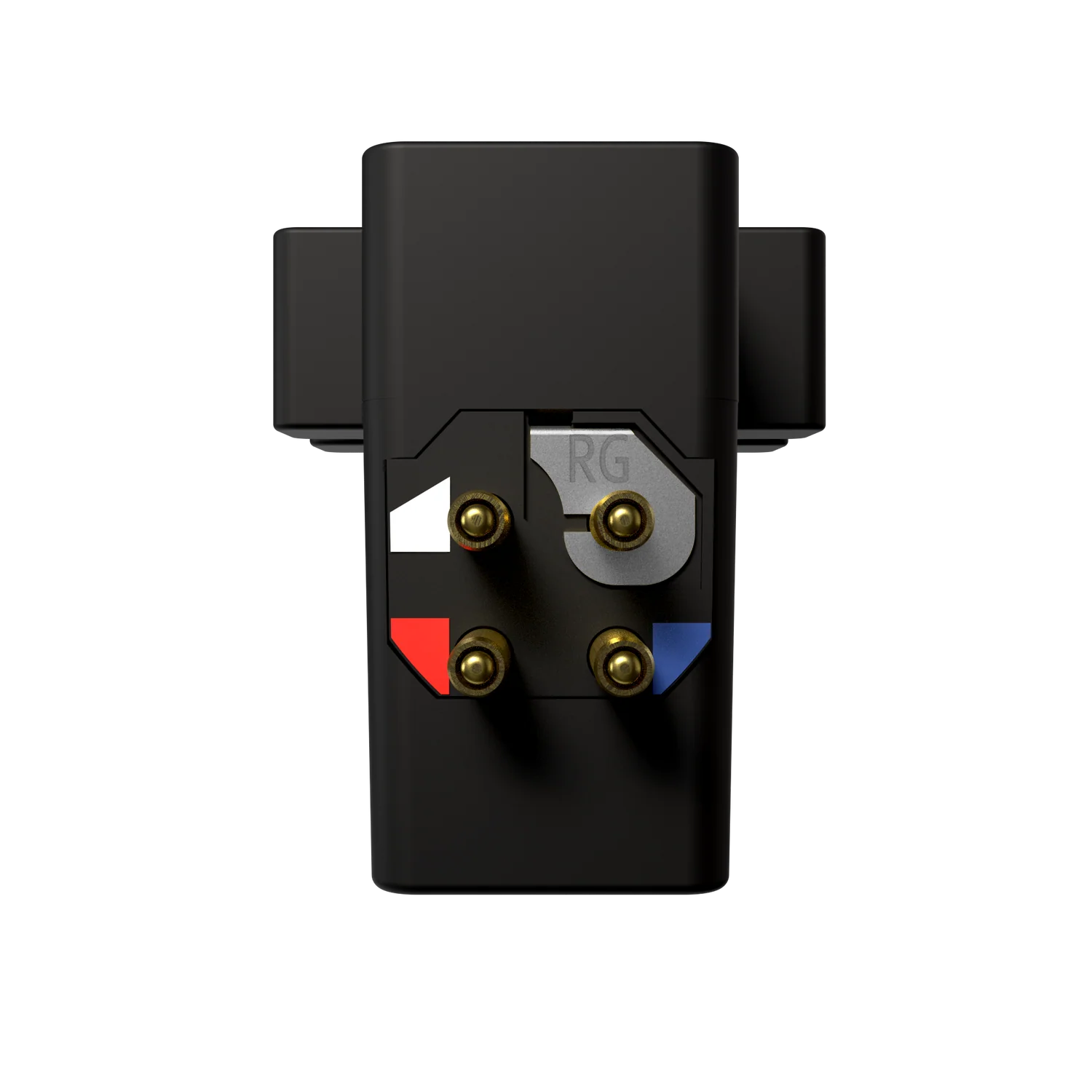 Ortofon VNL TRIX turntable cartridge shown from the back, featuring detailed stylus and cartridge body design.