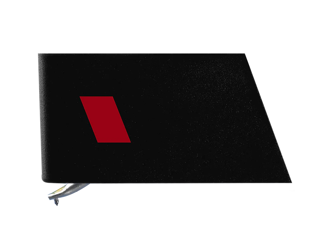 Ortofon VNL I turntable stylus shown from the left side, featuring a sleek design and fine tip for precise playback.