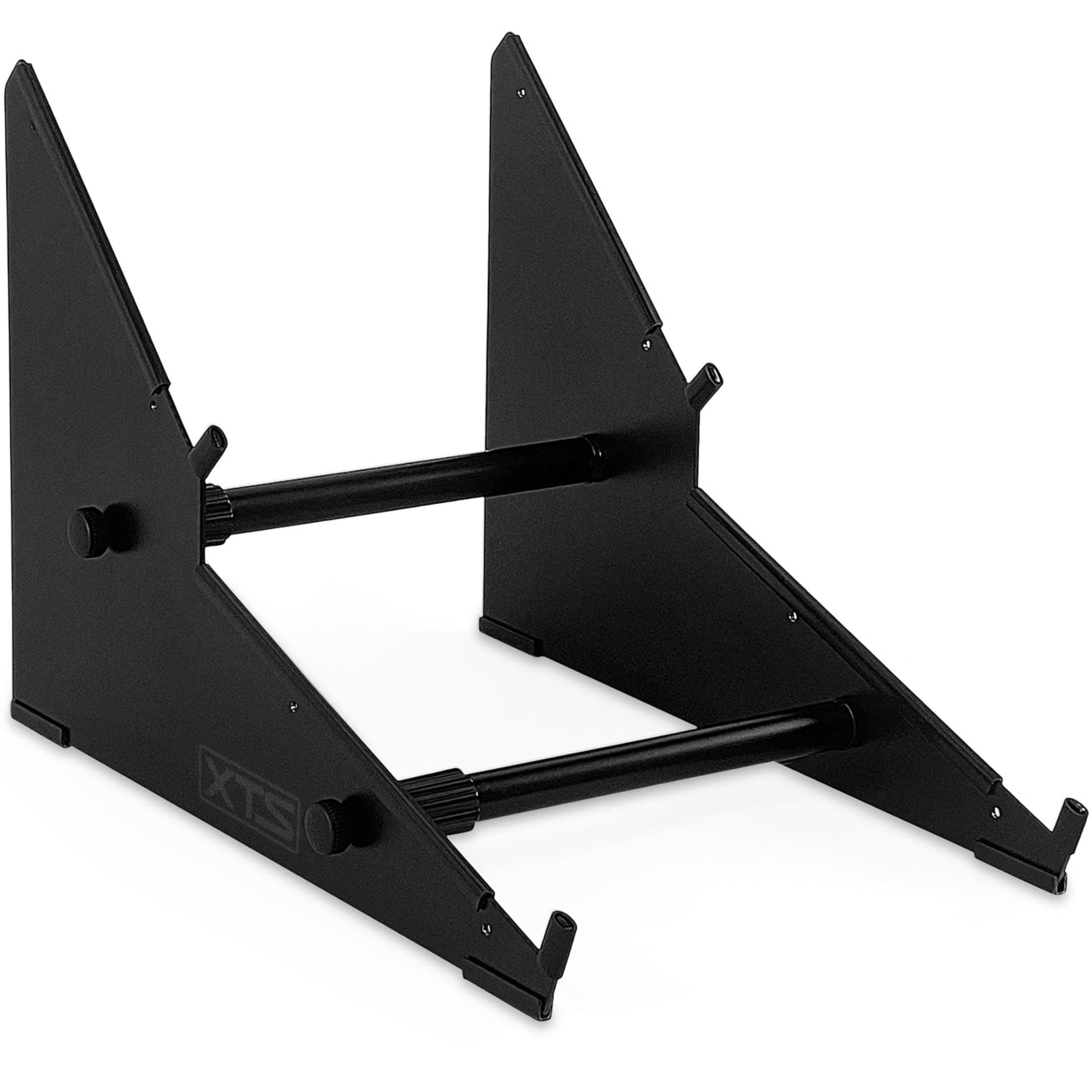 Analog Cases XTS Stand 2-Tier keyboard stand with adjustable height and sturdy metal framework, ideal for music setups.