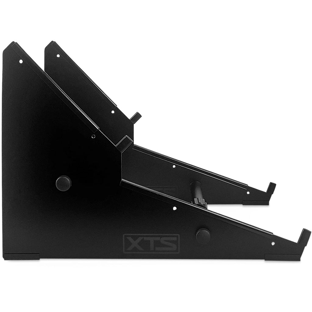 Analog Cases XTS Stand 2-Tier keyboard stand with adjustable height and sturdy metal construction for musical setups.