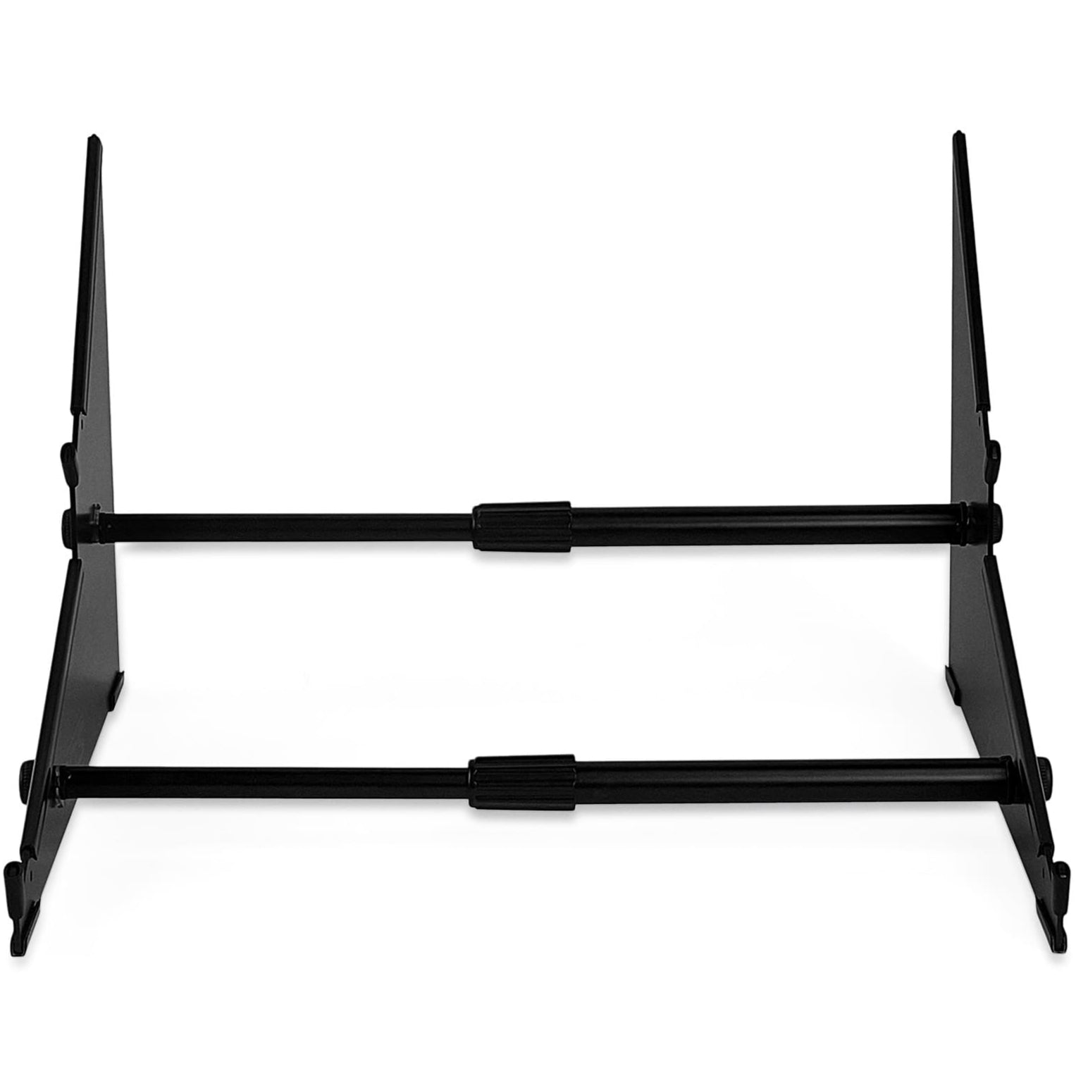Analog Cases XTS Stand 2-Tier keyboard stand with adjustable height and sturdy metal construction, ideal for musical setups.