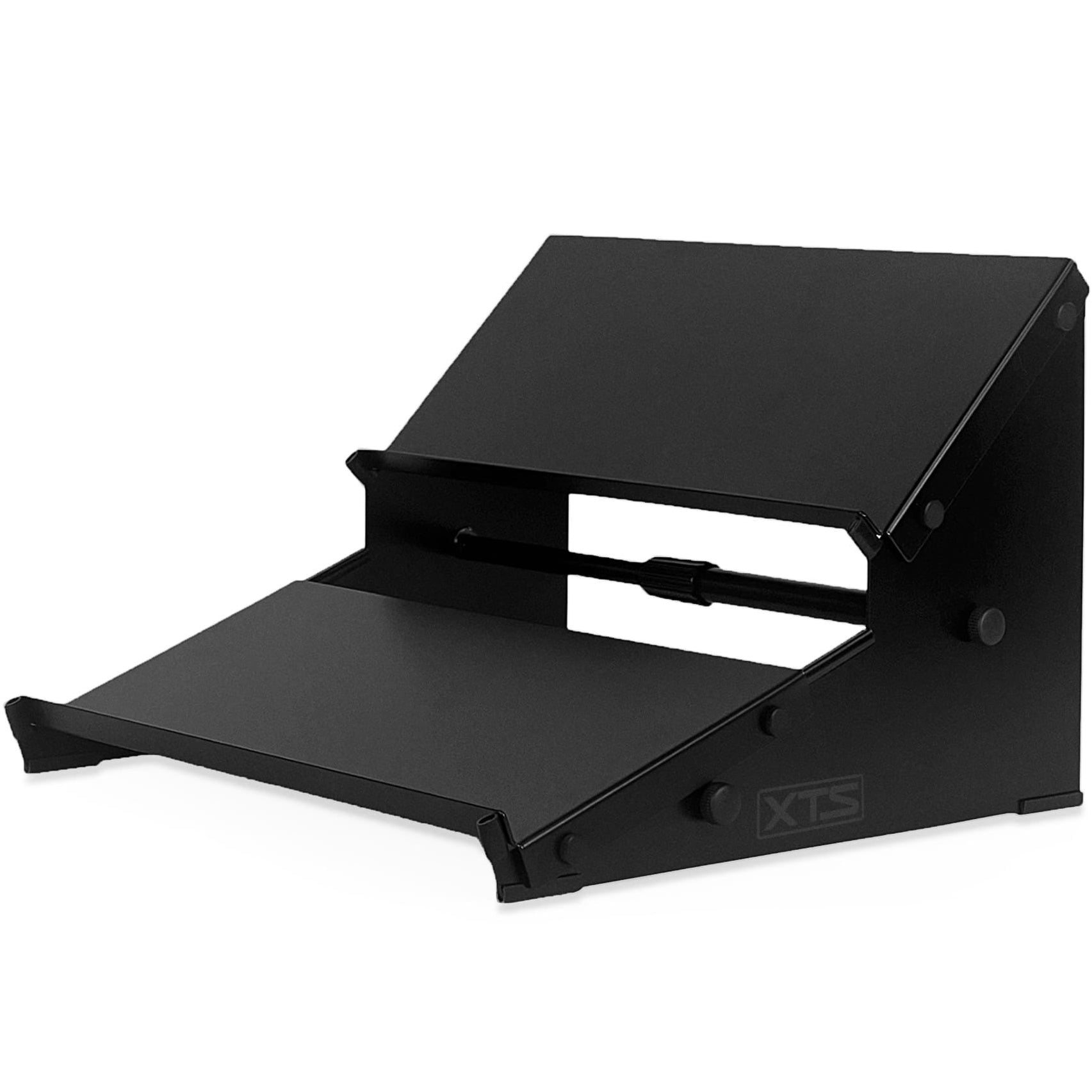 Analog Cases XTS Stand 2-Tier keyboard stand with adjustable height and sturdy metal frame, ideal for music and studio setups.