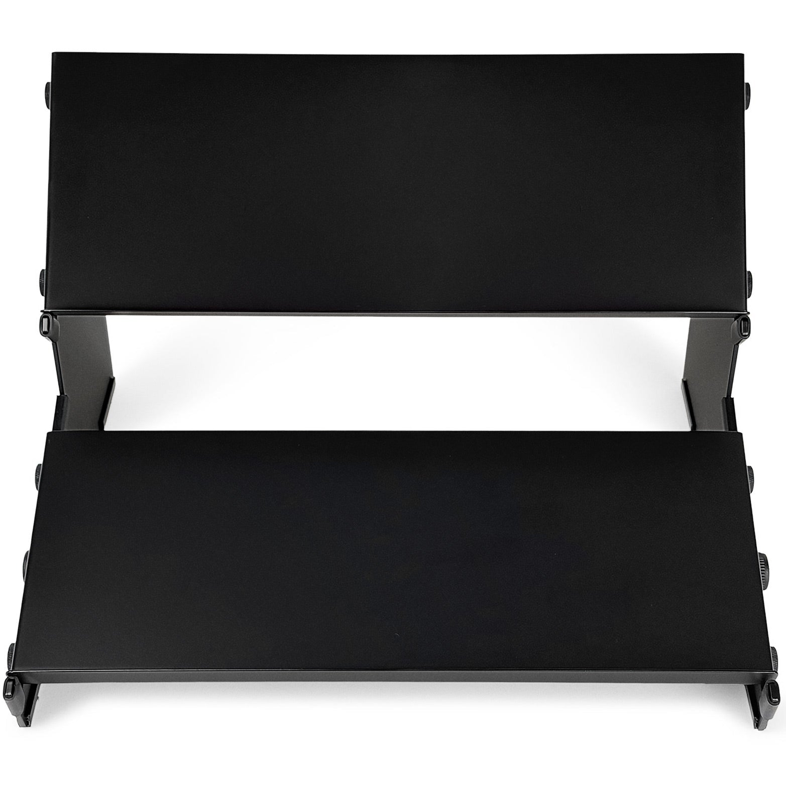 Analog Cases XTS Duo-Flex Mini stand bundle with two adjustable keyboard stands shown in a compact, versatile design.
