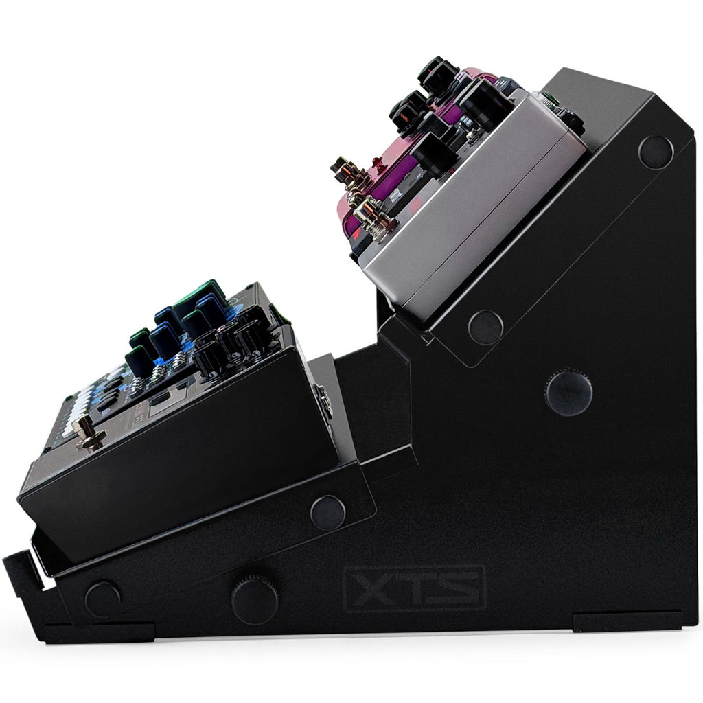 Analog Cases XTS Duo-Flex Mini keyboard stand bundle showing adjustable dual-flex stands with compact design.