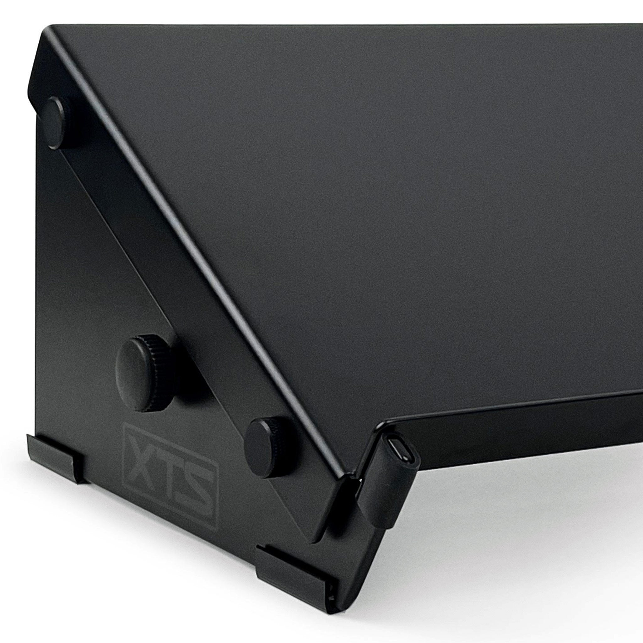 Analog Cases XTS large desktop keyboard stand and tray bundle with corner tray for stable, ergonomic workspace setup