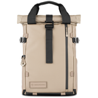Wandrd Prvke 15L photo bundle bag in YumaTan with front view, designed for camera gear and video equipment storage.
