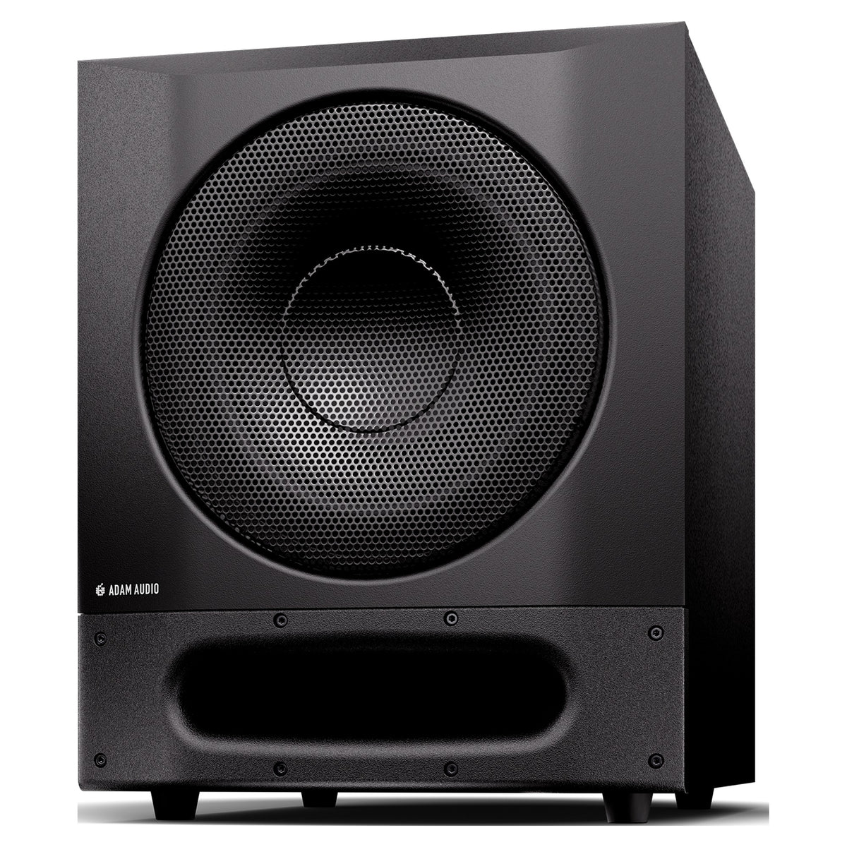 Adam Audio Sub10 PRO studio subwoofer, angled front view