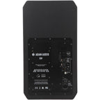 Adam Audio S3V mid-field and main studio monitor speaker with sleek black finish and detailed driver components.