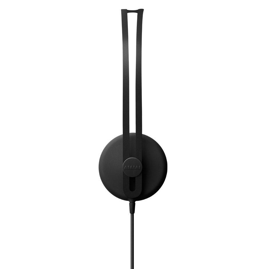 AIAIAI Tracks wired headphones in black, earcup close-up