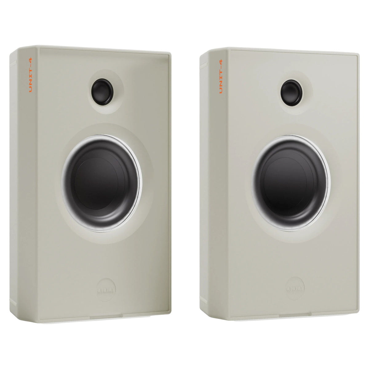 AIAIAI UNIT-4 MKII, white pair with grilles removed