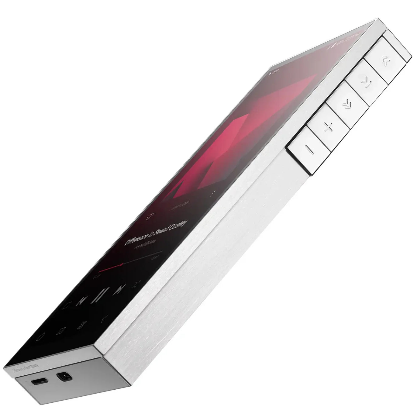 Astell&Kern PD10 portable music player with sleek black design and touch screen display.