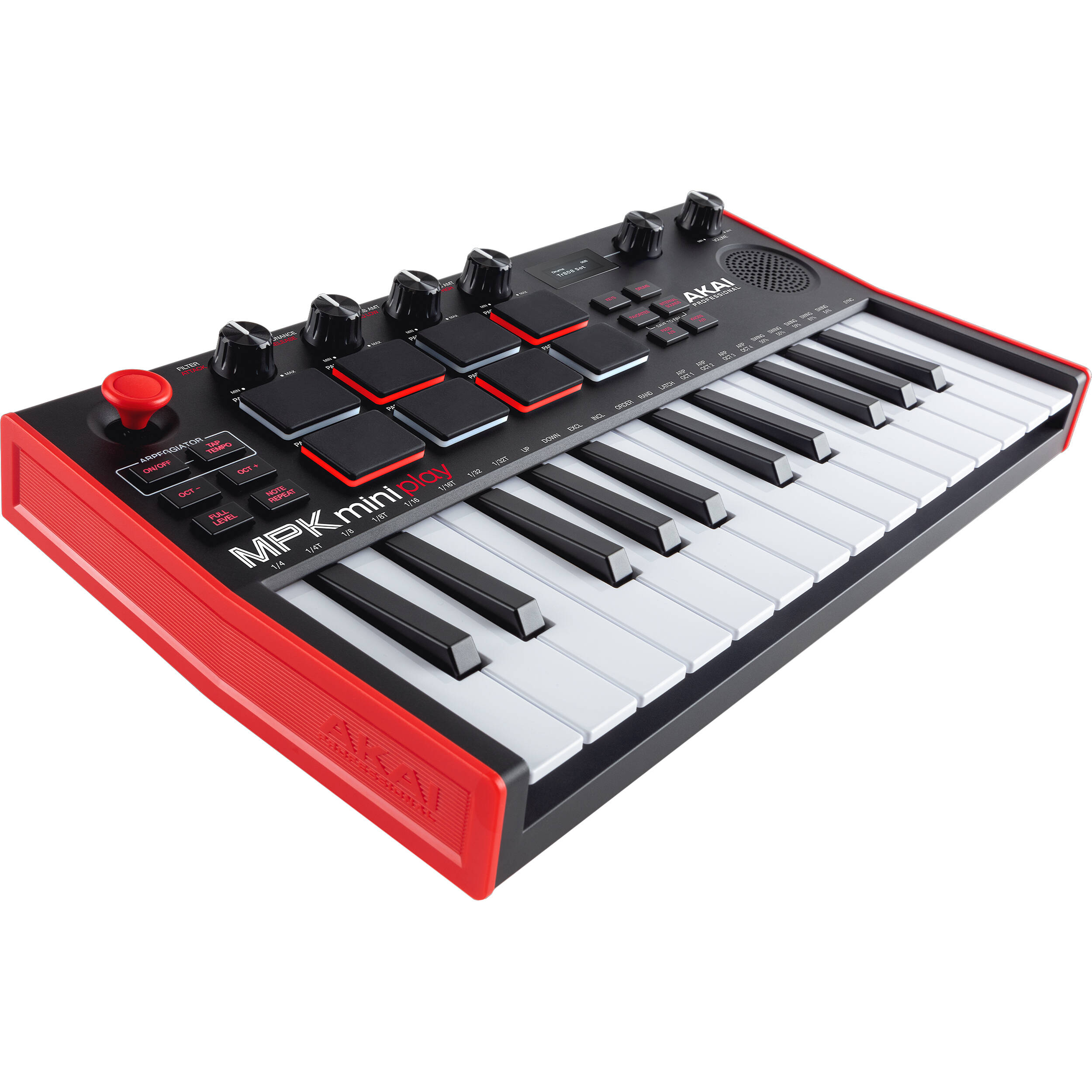 Akai Professional MPK Mini Play MK3 MIDI keyboard, front view