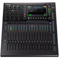 Allen & Heath Qu-5 digital mixer with multiple control knobs and touchscreen interface for professional audio mixing.