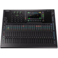 Allen & Heath Qu-6D digital mixer with Dante interface, showing top panel with controls and input/output connections.