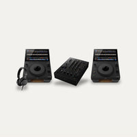 2 x AlphaTheta CDJ-1500X + DJM-V5 Club Booth Set