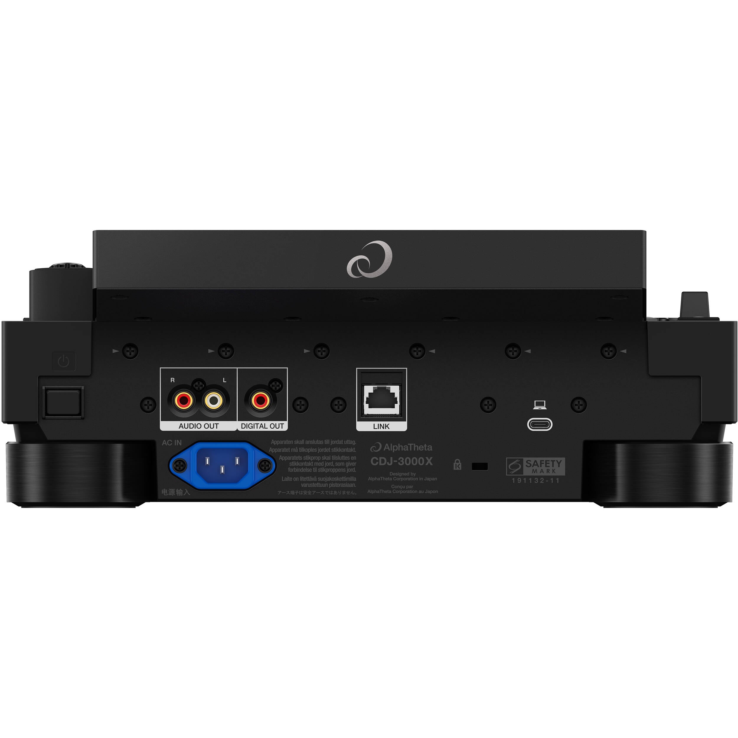 AlphaTheta CDJ-3000X DJ media player