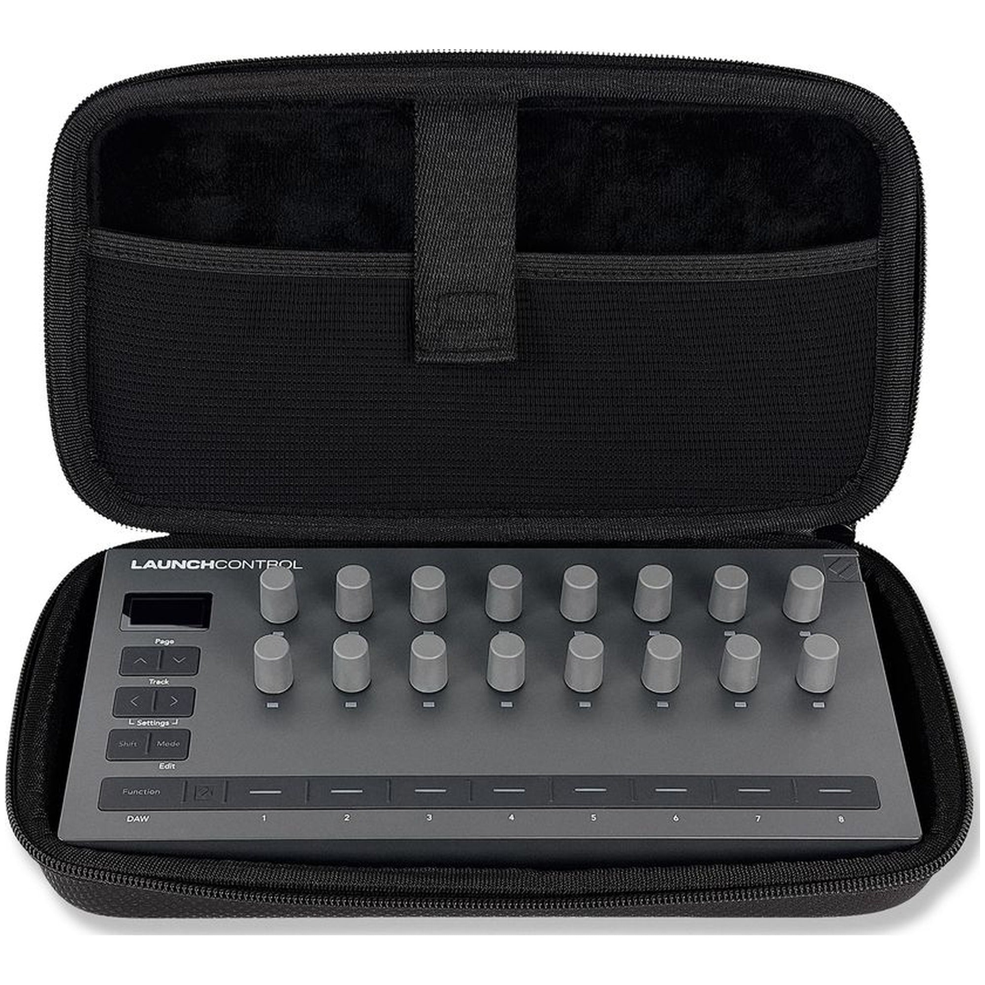 Analog Cases Glide Case for Novation Launch Control 3, hero with launch control 3
