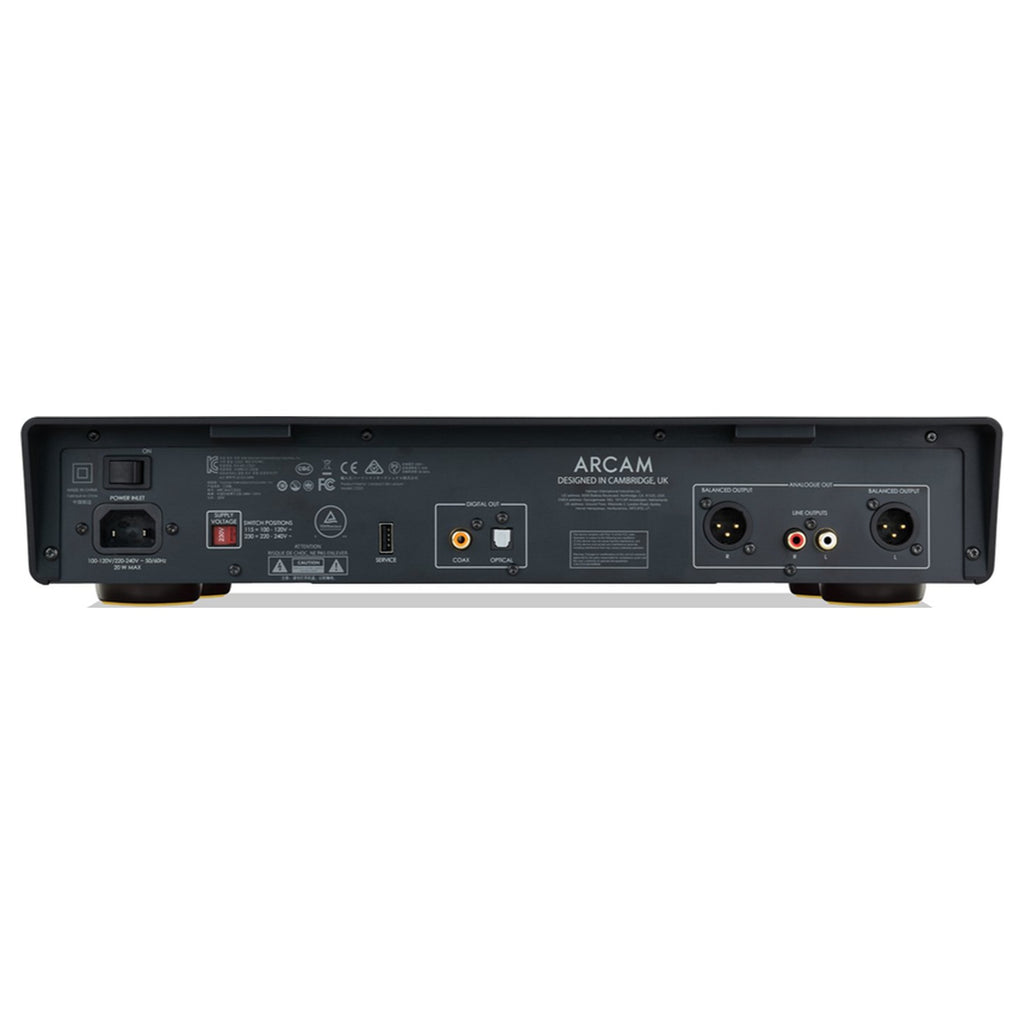 Arcam CD25 rear panel connections
