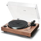 Argon Audio AURORA walnut with dust cover open