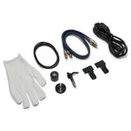 Argon Audio AURORA accessories: cables, cartridge and gloves included in the box