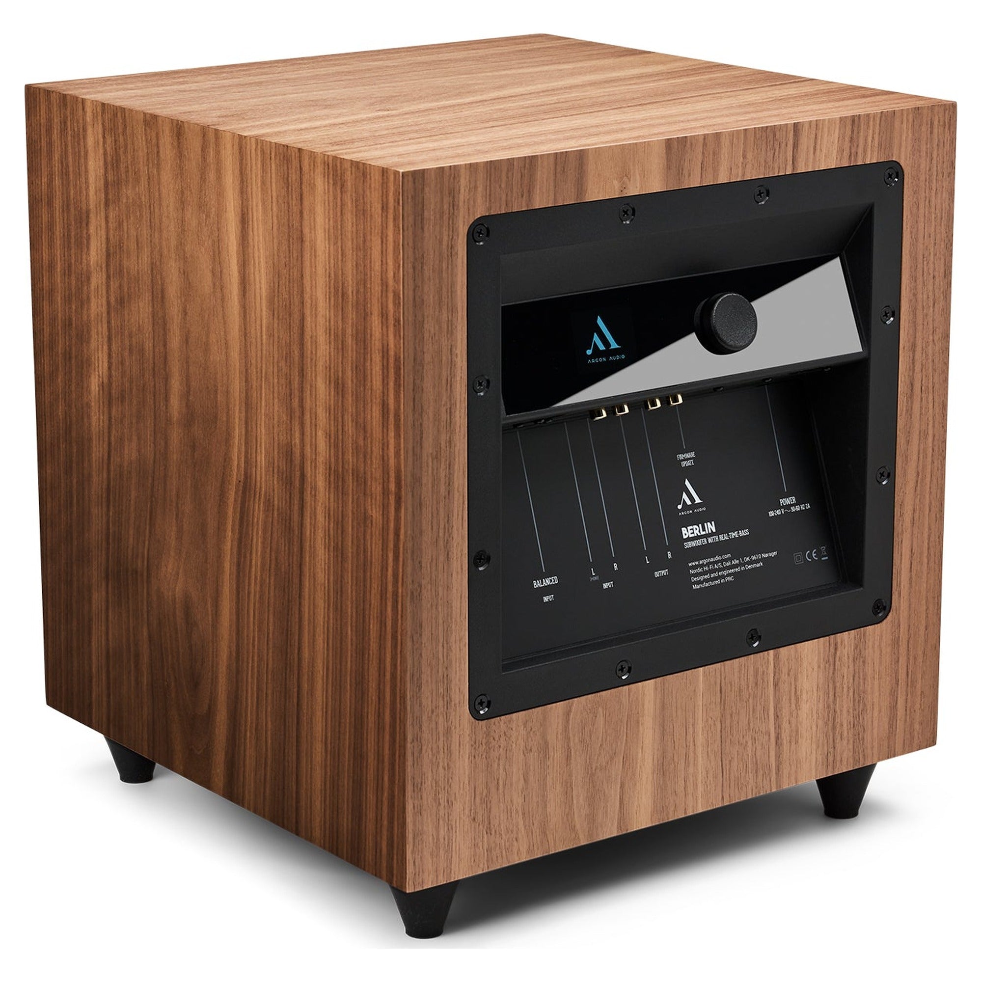Argon Audio BERLIN SUB 12, Walnut view 2