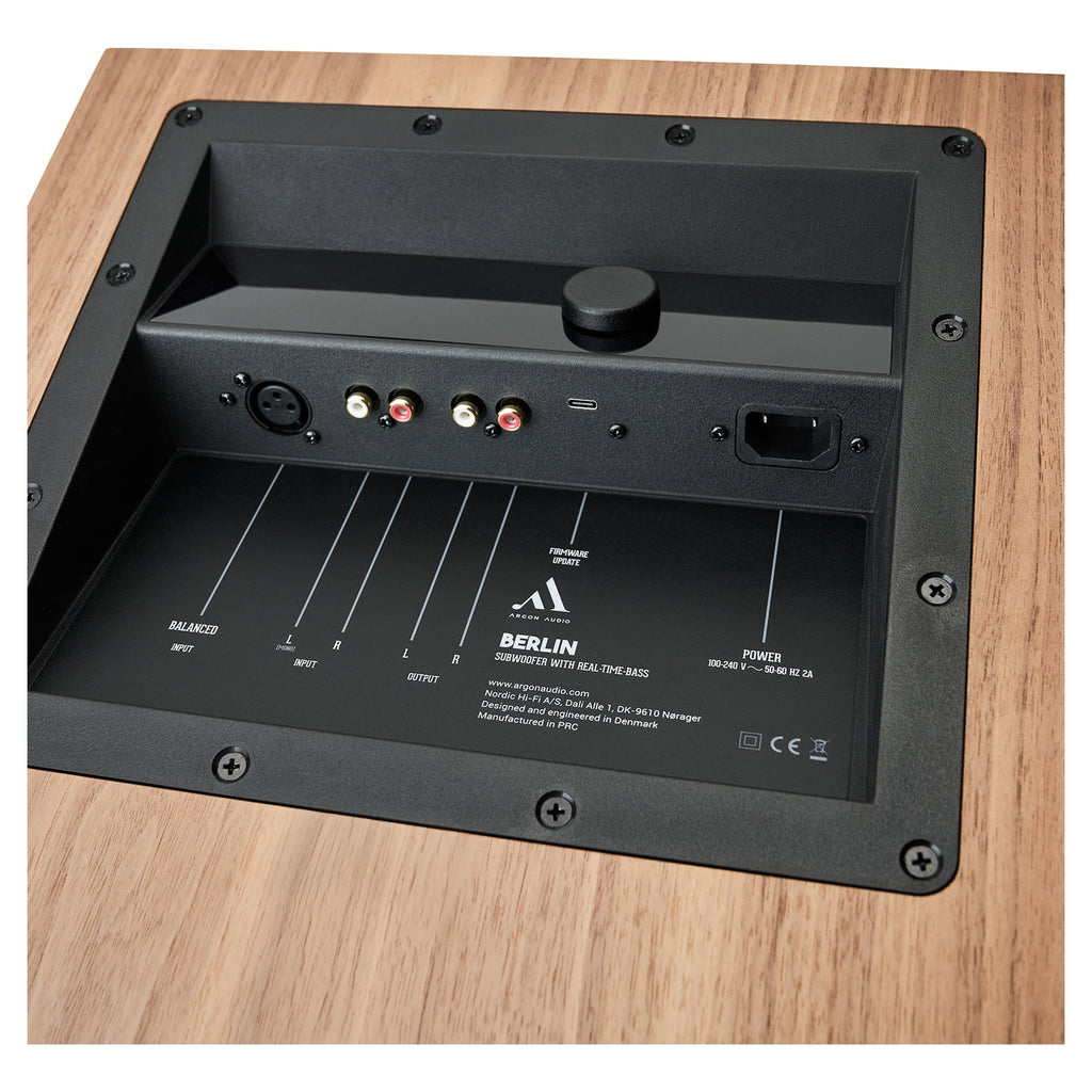 Argon Audio BERLIN SUB 12, Walnut view 4