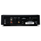 Argon Audio CD1 Black rear panel with RCA line out, optical and coaxial digital outputs