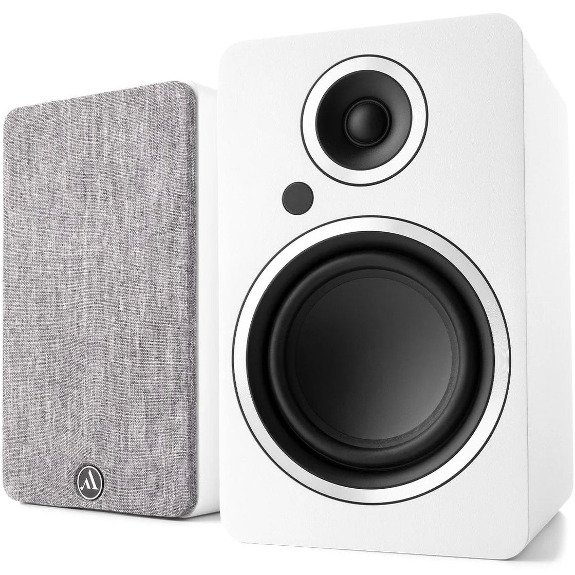 Argon Audio Fenris A5 active bookshelf speakers, front