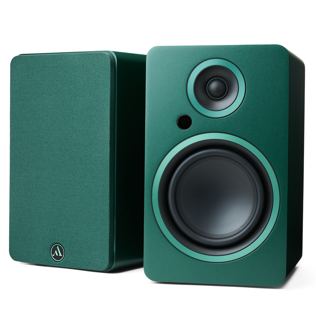 Argon Audio Fenris A5 active bookshelf speakers, front