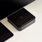 Argon Audio Solo music streamer, front view, black