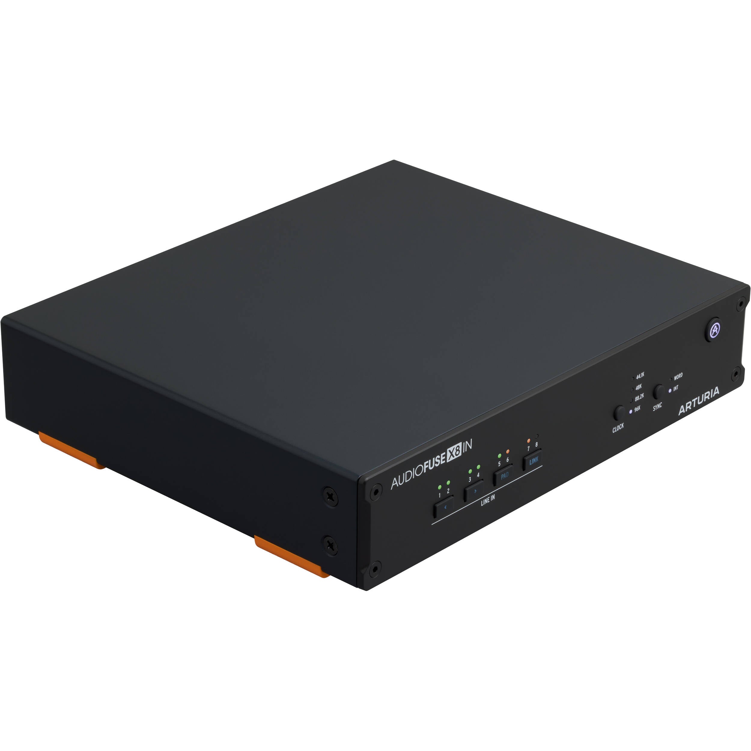 Arturia AudioFuse X8 IN audio interface, front view