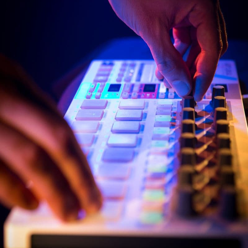 Arturia BeatStep Pro sequencers, close up