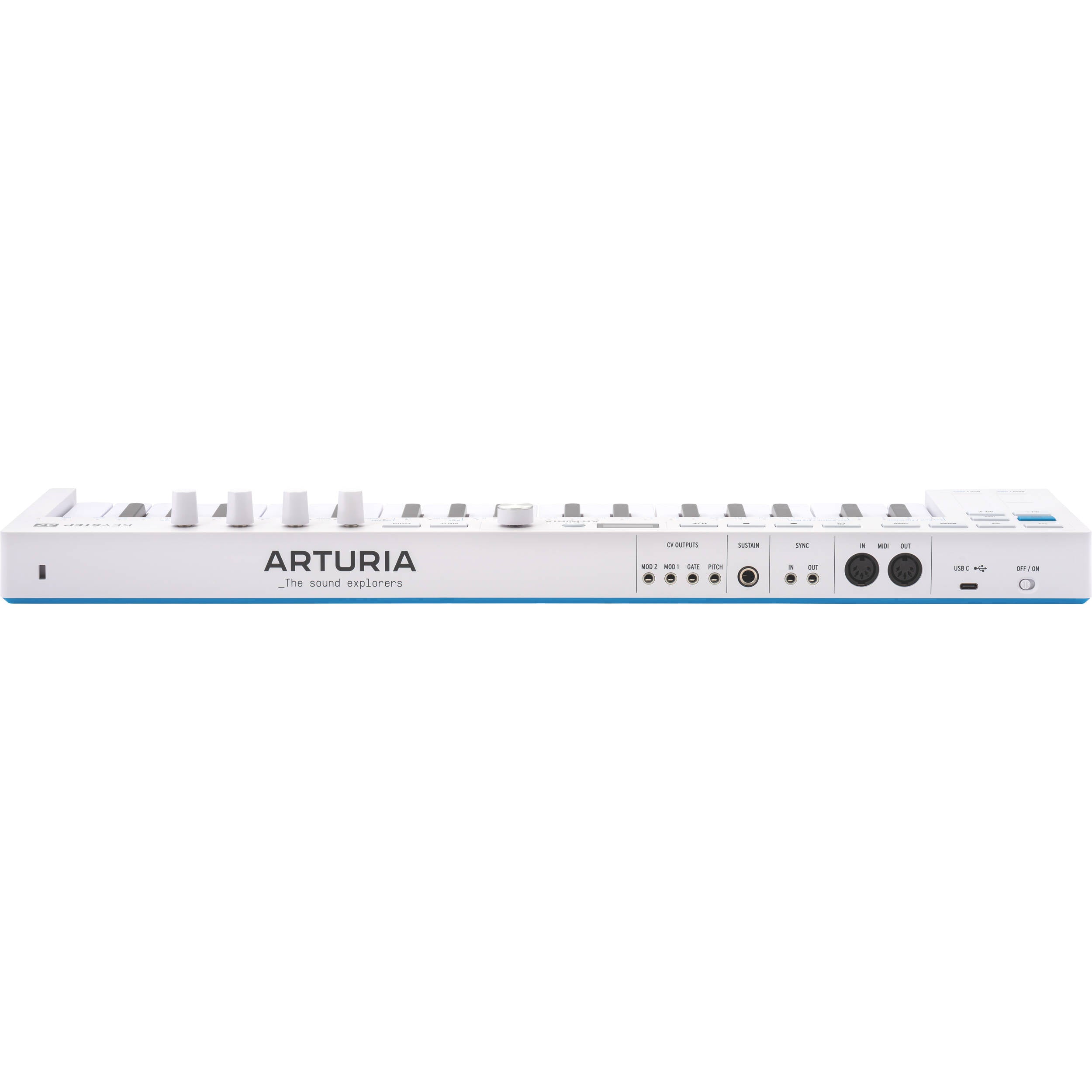 Arturia KeyStep 37 MK2 sequencers, close up